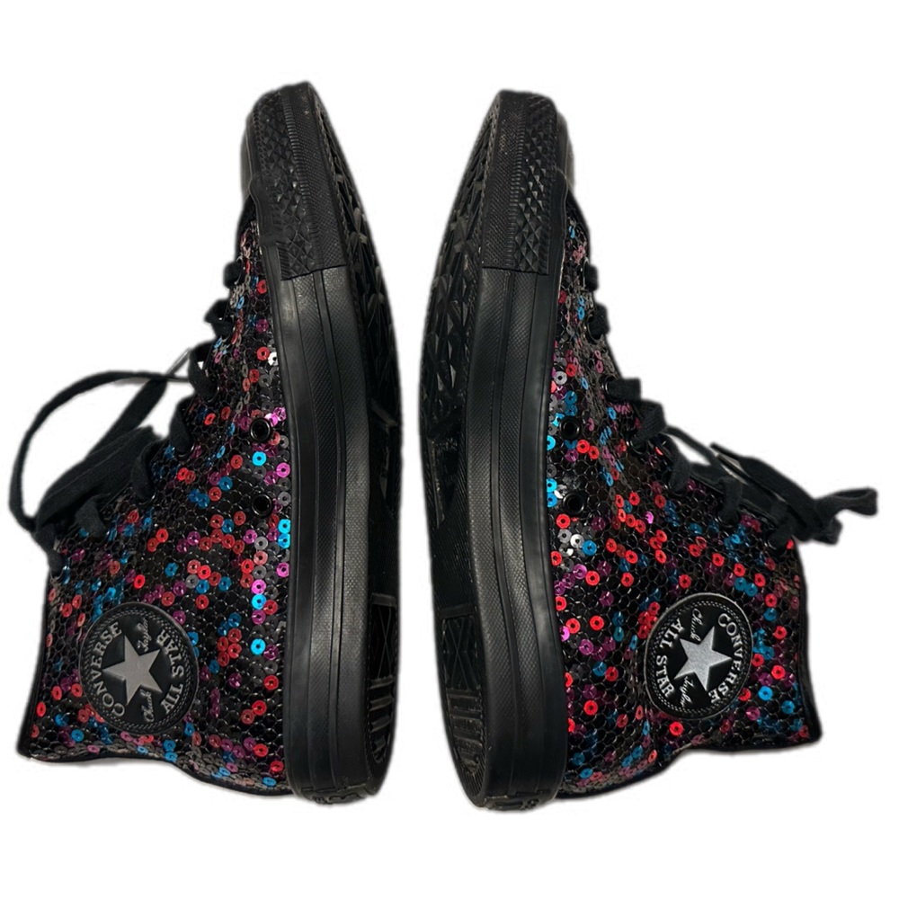 CONVERSE CHUCK TAYLOR ALL STAR HOLIDAY SCENE SEQUIN HIGH TOP